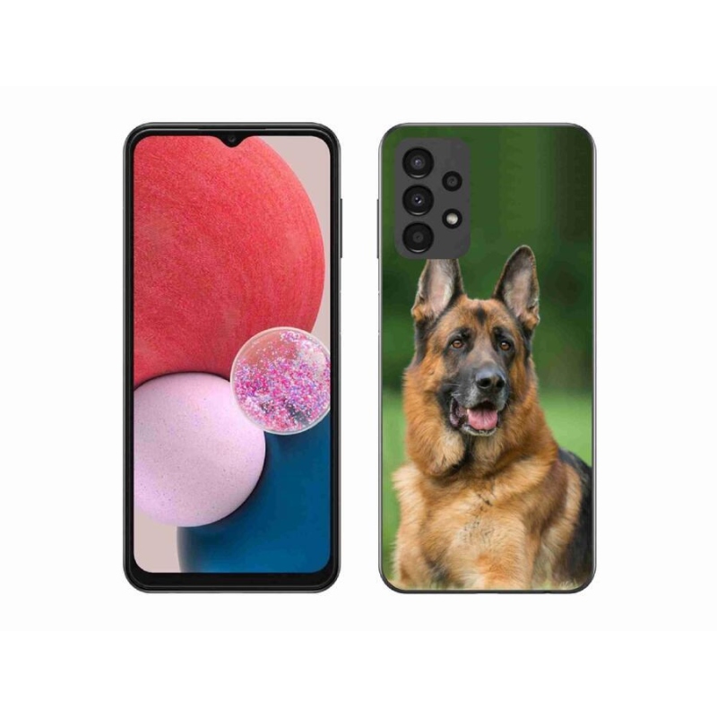 Zselés borítás mmCase Samsung Galaxy A13 4G - Német juhászkutya számára