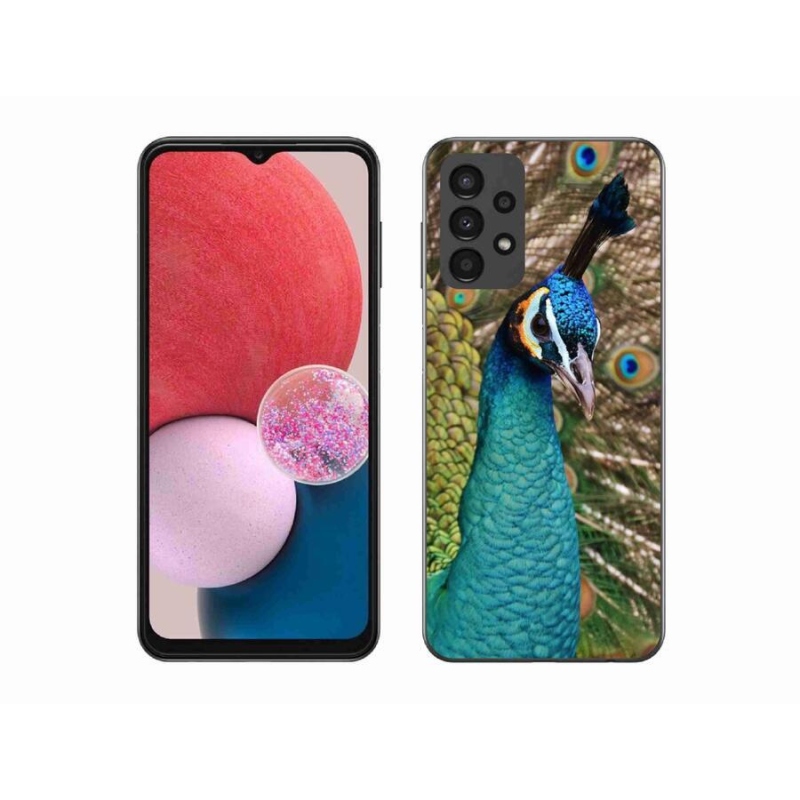 Zselés borítás mmCase Samsung Galaxy A13 4G - páva