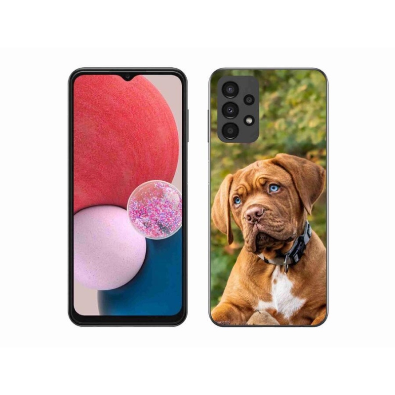 Gél borítás mmCase Samsung Galaxy A13 4G - kölyökkutyakékhez