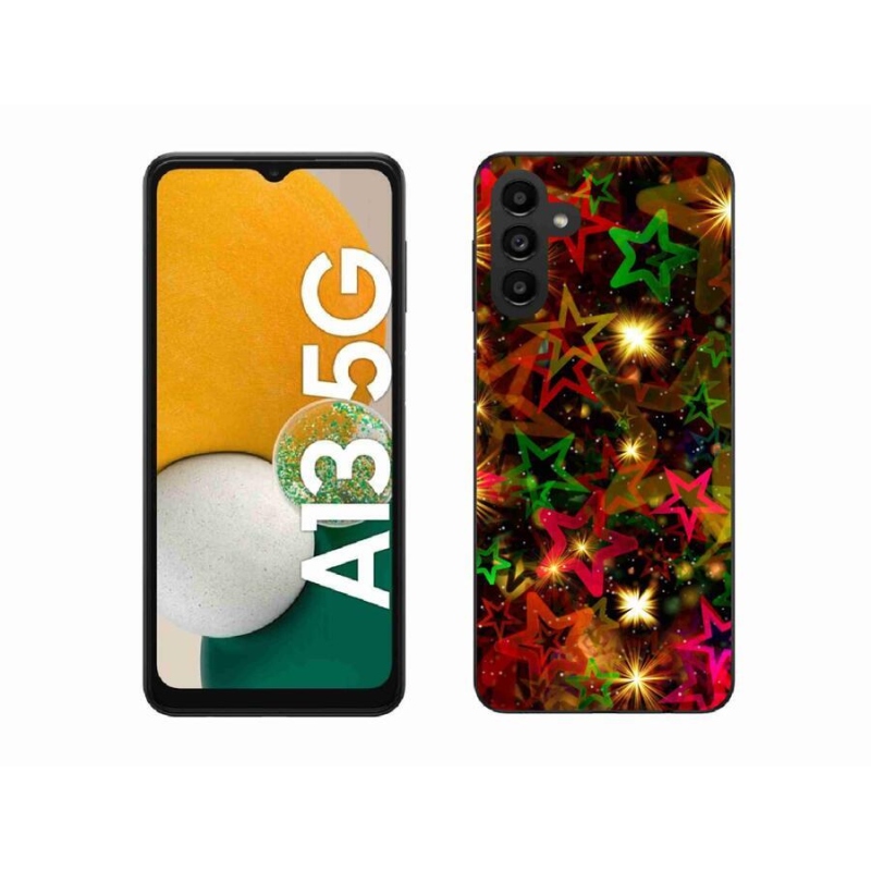 Zselés borítás mmCase Samsung Galaxy A13 5G - színes csillagok