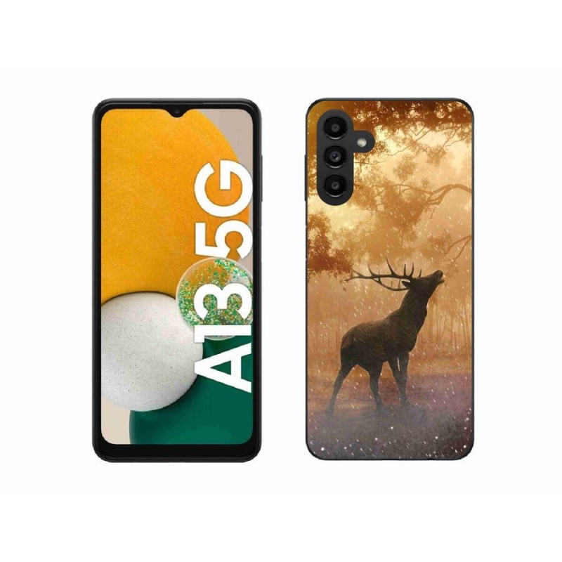 Zselés borítás mmCase Samsung Galaxy A13 5G - szarvas a vadászaton