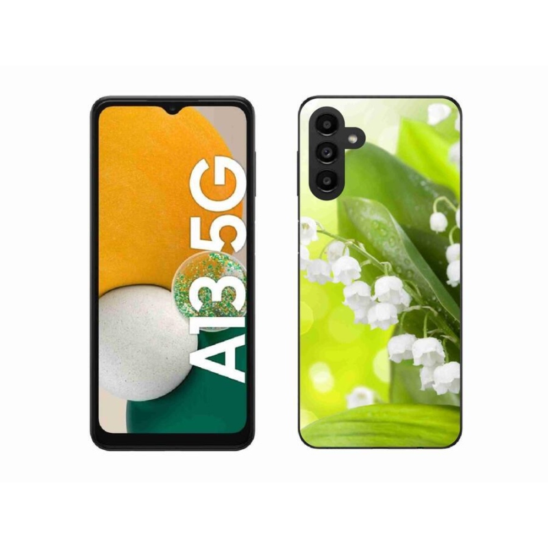 Gél borítás mmCase Samsung Galaxy A13 5G - lily of the valley - gyöngyvirág