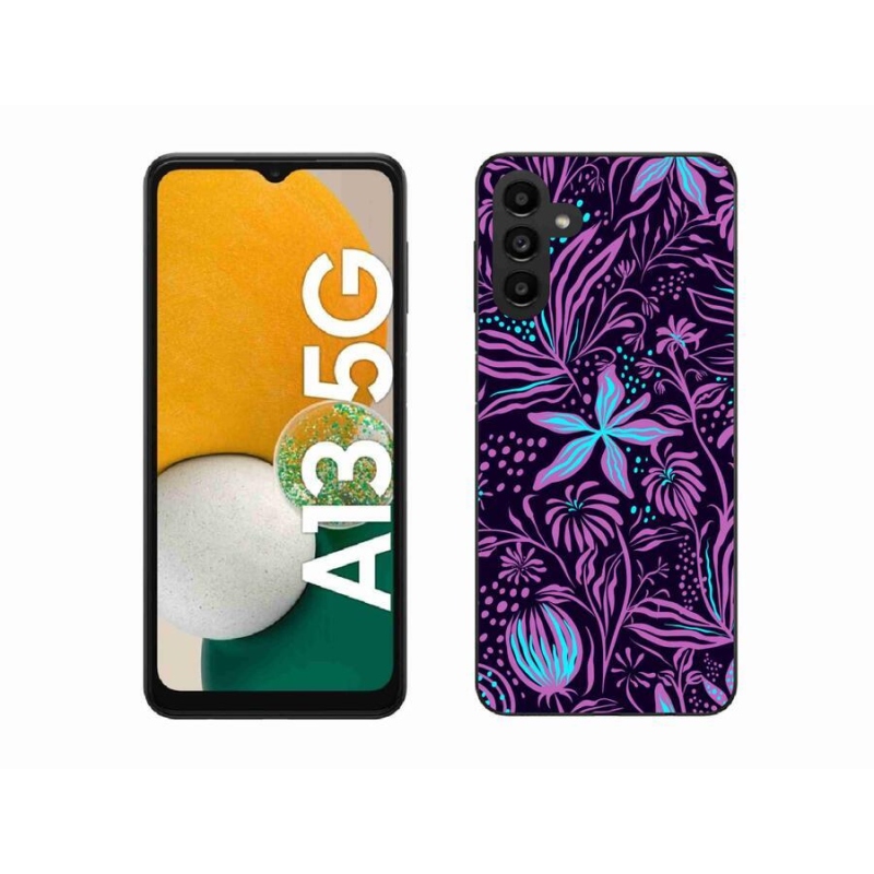 Zselés borítás mmCase Samsung Galaxy A13 5G - virágok 2