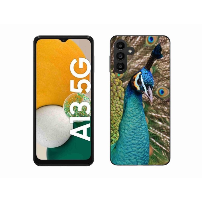 Zselés borítás mmCase Samsung Galaxy A13 5G - páva