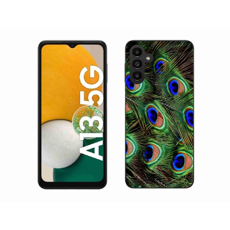 Gél védőhuzat mmCase Samsung Galaxy A13 5G - pávatoll