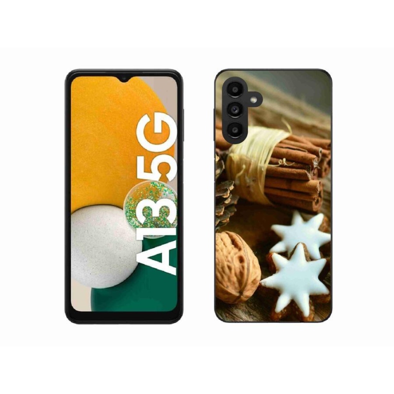 Gél borítás mmCase Samsung Galaxy A13 5G - fahéj és mézeskalács - Samsung Galaxy A13 5G számára