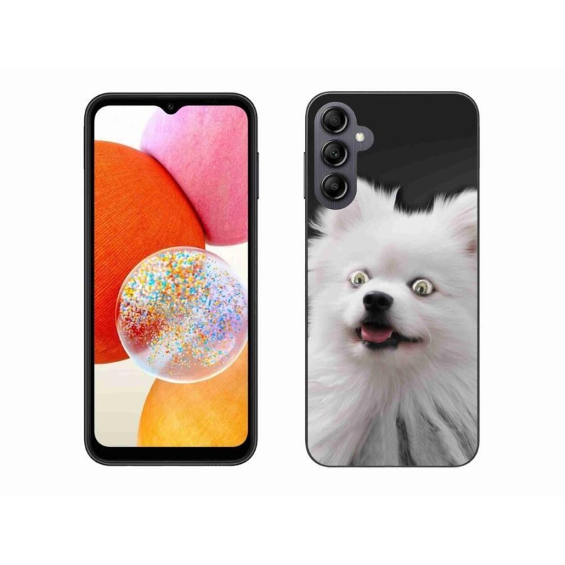 Gél védőhuzat mmCase Samsung Galaxy A14 4G/5G - fehér tüske