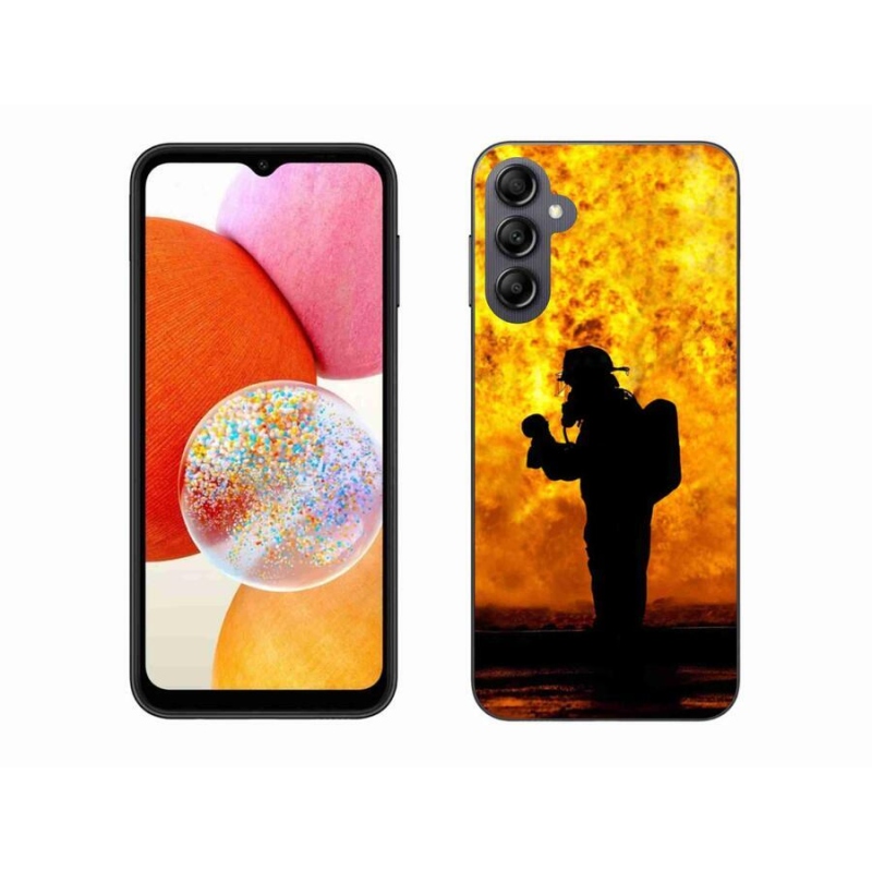 Gél borítás mmCase Samsung Galaxy A14 4G/5G - tűzoltóhoz