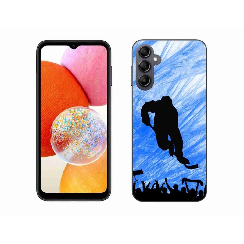 Gél borítás mmCase Samsung Galaxy A14 4G/5G - hokijátékos számára