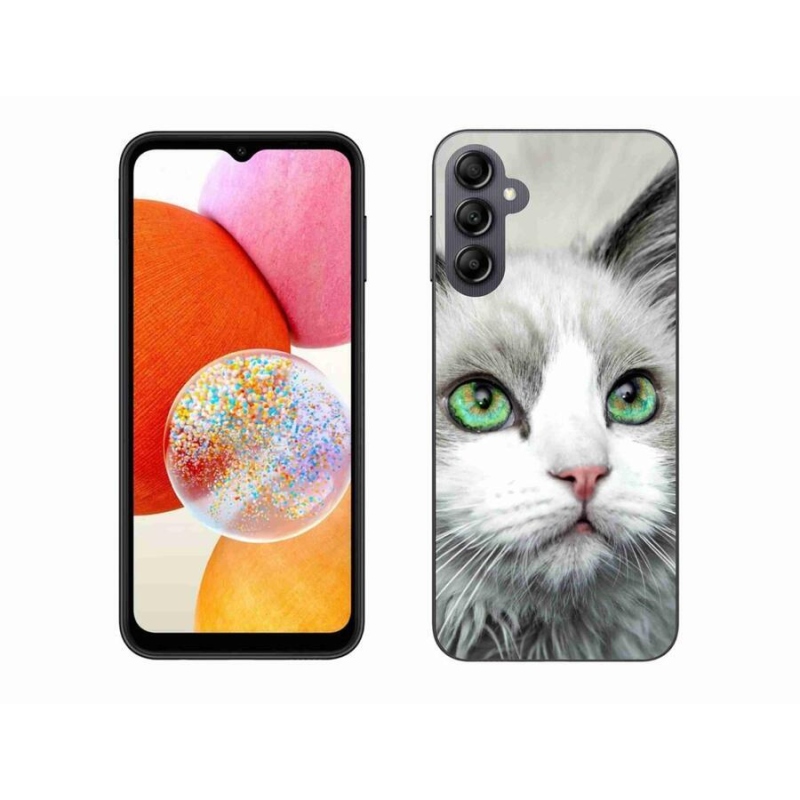 Zselés borítás mmCase Samsung Galaxy A14 4G/5G - macskaszem