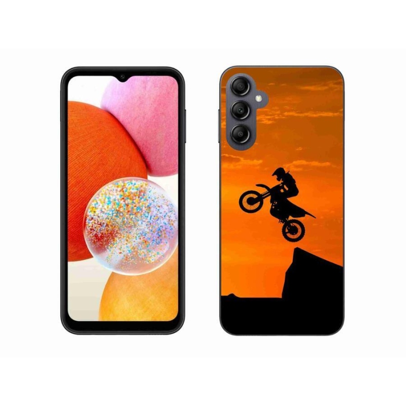 Zselés borítás mmCase Samsung Galaxy A14 4G/5G - motocross