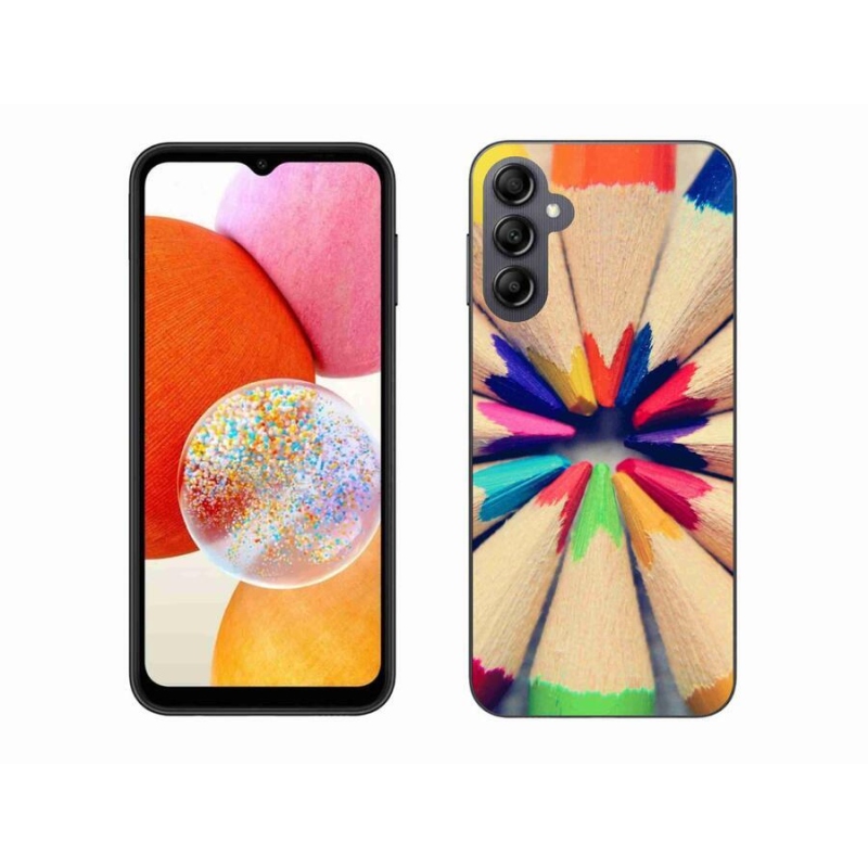 Gél védőhuzat mmCase Samsung Galaxy A14 4G/5G - zsírkrétákhoz