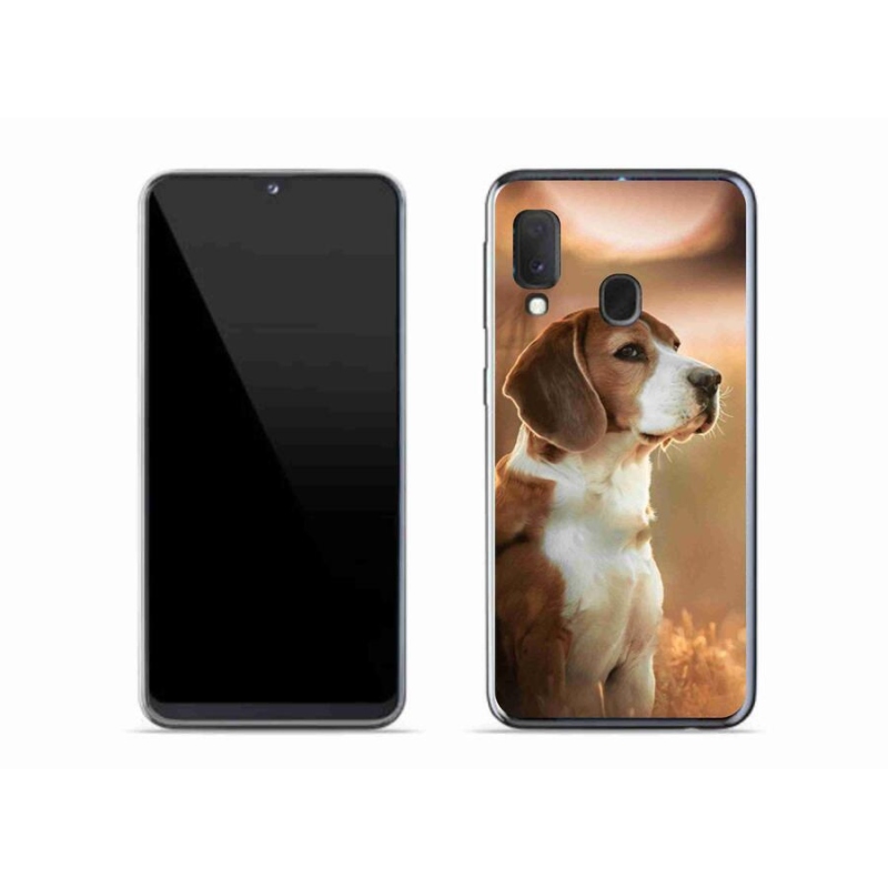Gél védőhuzat mmCase Samsung Galaxy A20e készülékhez - bézs színű