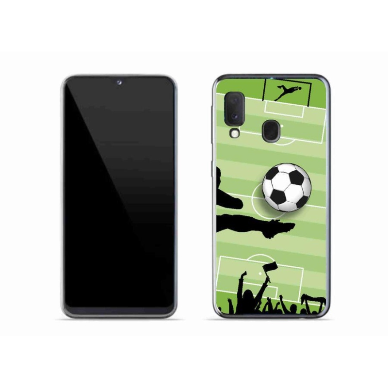 Gél borítás mmCase Samsung Galaxy A20e - futball 3