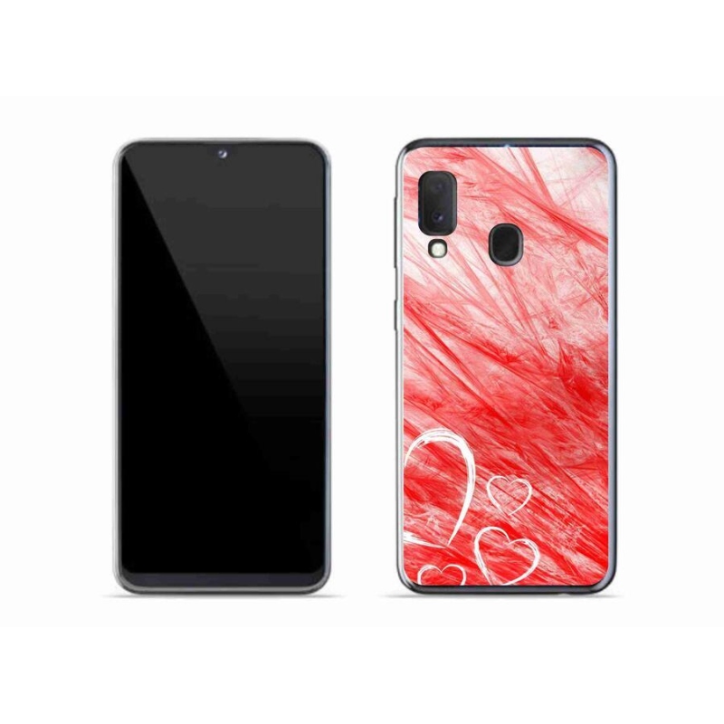 Zselés borítás mmCase Samsung Galaxy A20e készülékhez - szív