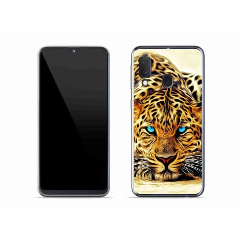 Gél borítás mmCase Samsung Galaxy A20e készülékhez - rajzfilm tigris