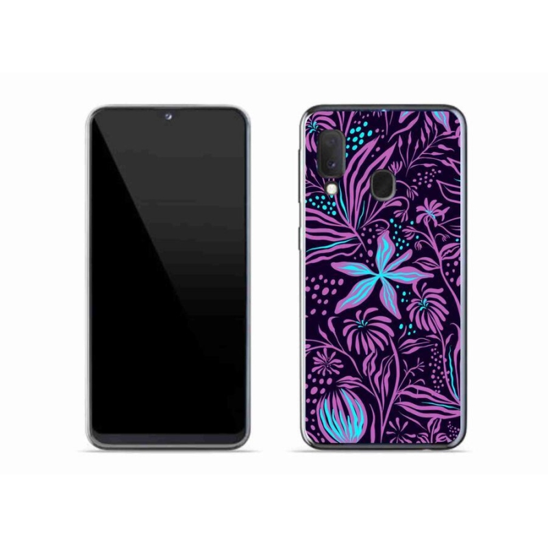 Zselés borítás mmCase Samsung Galaxy A20e - virágok 2