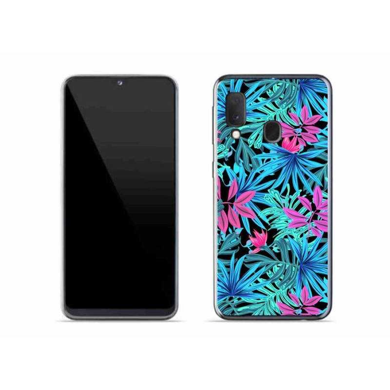 Gél borítás mmCase Samsung Galaxy A20e - virágok 3