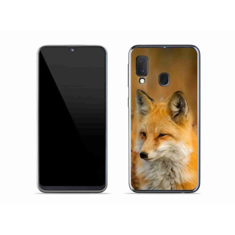 Zselés borítás mmCase Samsung Galaxy A20e készülékhez - róka