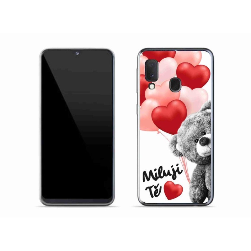 Gél borítás mmCase Samsung Galaxy A20e - I love you - szeretlek