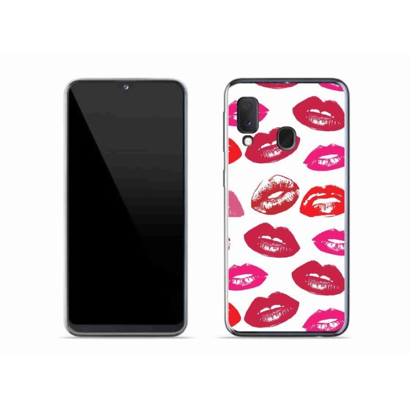Zselés borítás mmCase Samsung Galaxy A20e - ajkakhoz