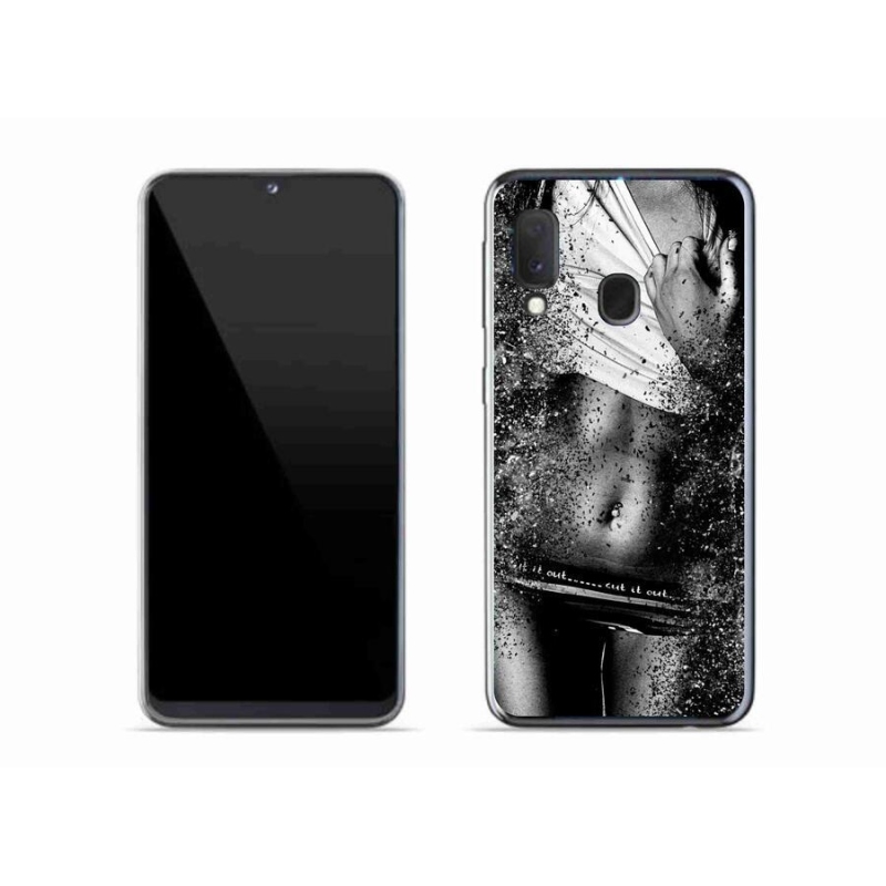 Gél borítás mmCase Samsung Galaxy A20e - szexi nő 1