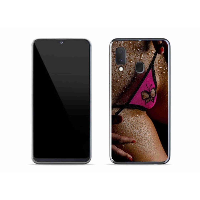 Gél borítás mmCase Samsung Galaxy A20e készülékhez - szexi nő