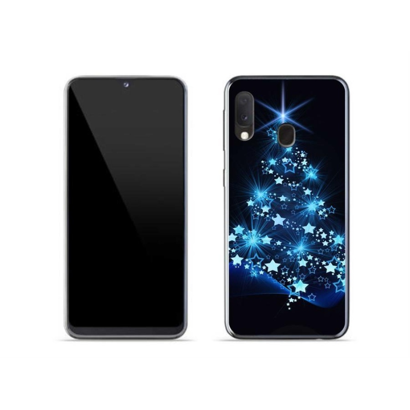 Gél borítás mmCase Samsung Galaxy A20e készülékhez - karácsonyfa