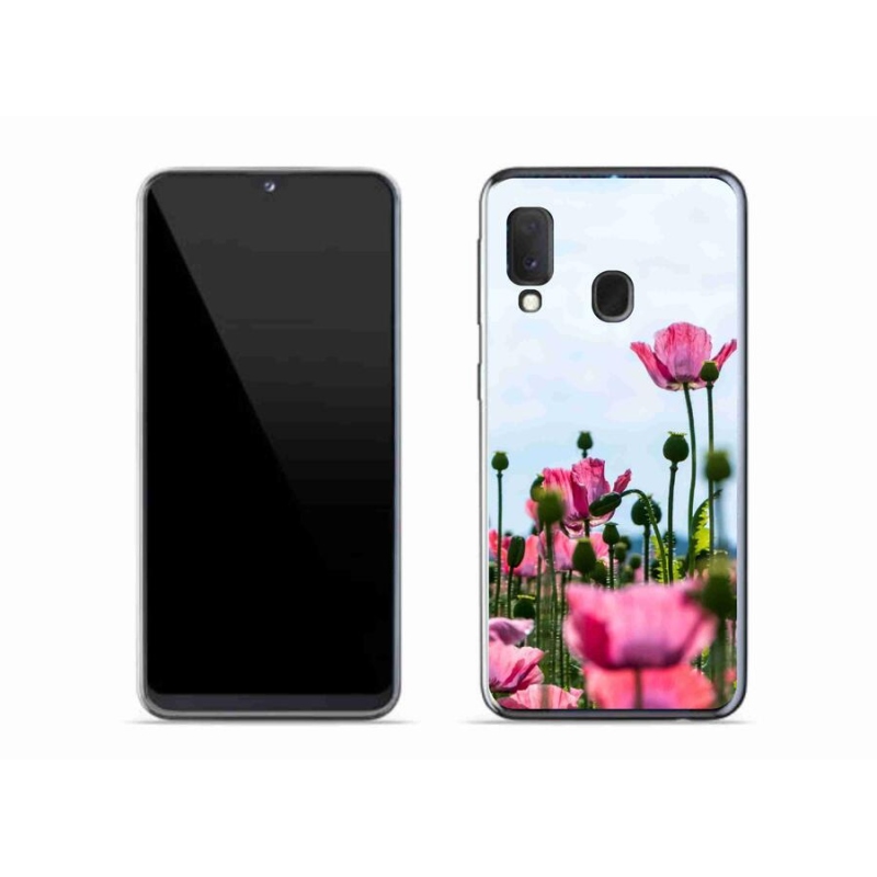 Zselés borítás mmCase Samsung Galaxy A20e készülékhez - mákos színű