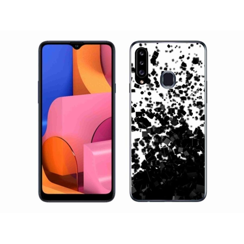 Zselés borítás mmCase Samsung Galaxy A20s készülékhez - absztrakt minta 1