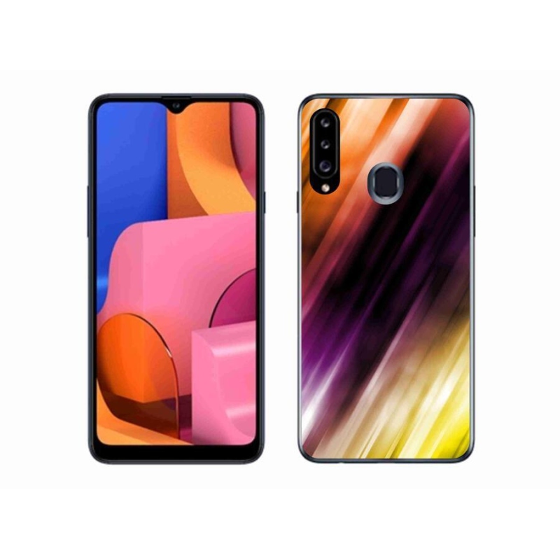 Gél borítás mmCase Samsung Galaxy A20s készülékhez - absztrakt minta 5