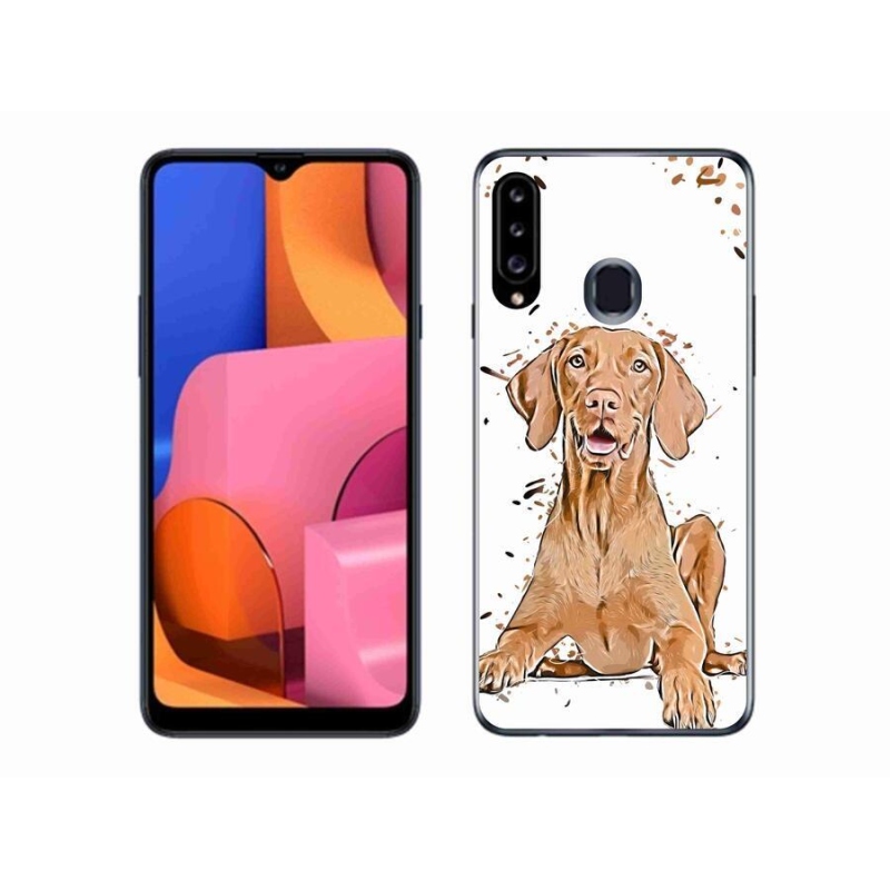 Gél védőhuzat mmCase Samsung Galaxy A20s készülékhez - maďar