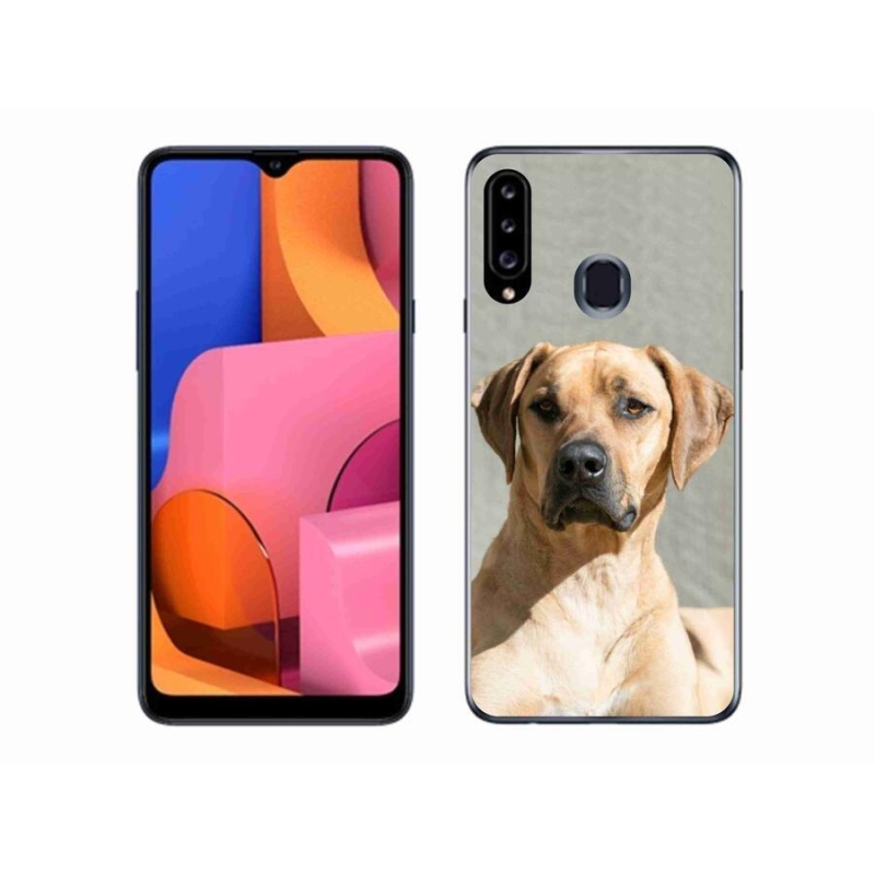 Zselés borítás mmCase Samsung Galaxy A20s készülékhez - ridgeback