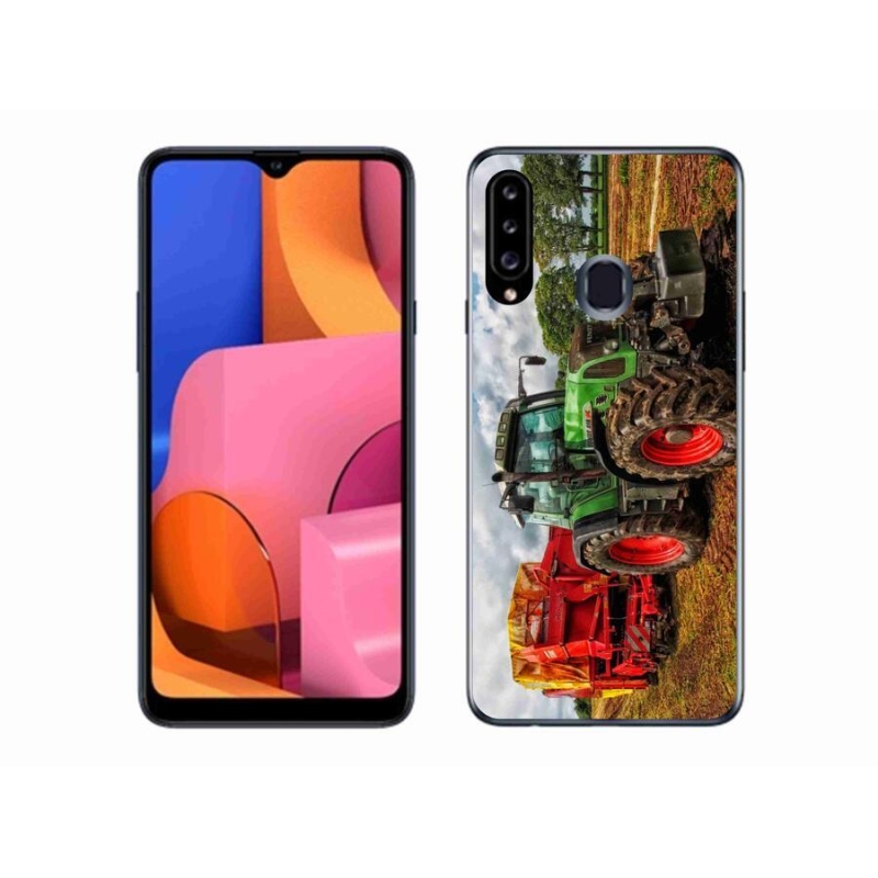Zselés borítás mmCase Samsung Galaxy A20s - traktor 4