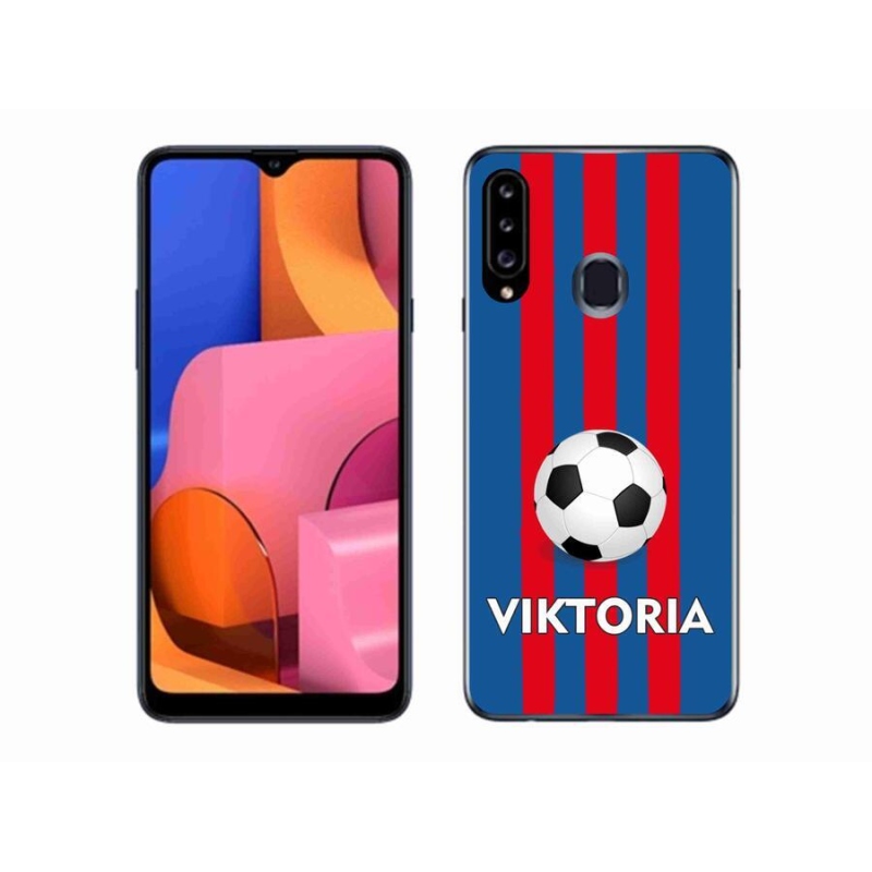 Zselés borítás mmCase Samsung Galaxy A20s készülékhez - Victoria