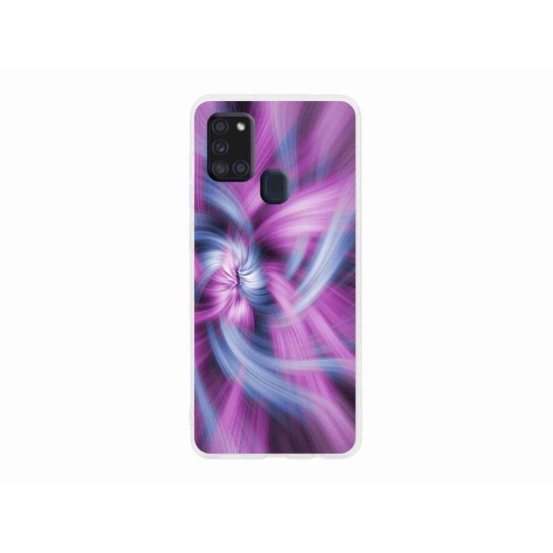 Gél borítás mmCase Samsung Galaxy A21s készülékhez - absztrakt 12