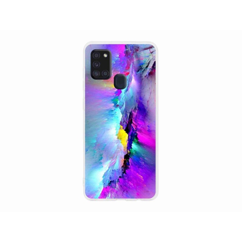 Gél borítás mmCase Samsung Galaxy A21s készülékhez - absztrakt
