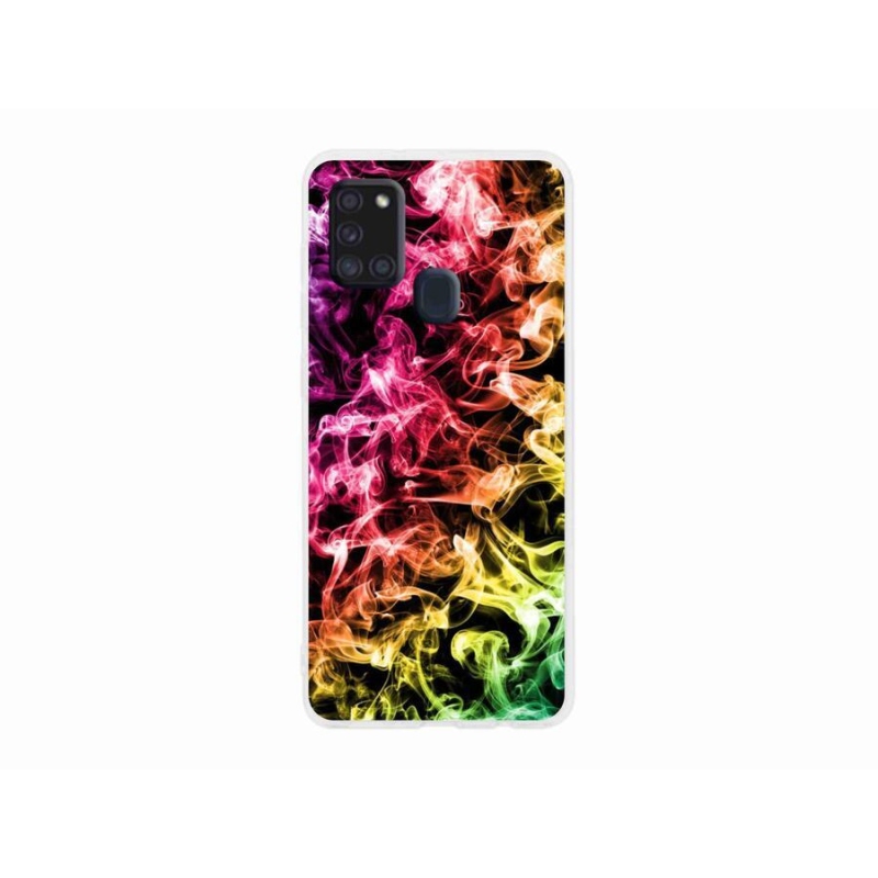 Gél borítás mmCase Samsung Galaxy A21s készülékhez - absztrakt minta 6
