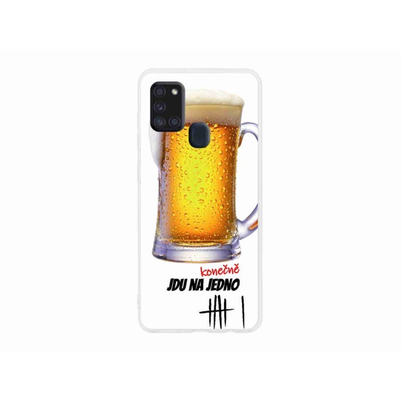 Gél borító mmCase Samsung Galaxy A21s - megyek az egyikre