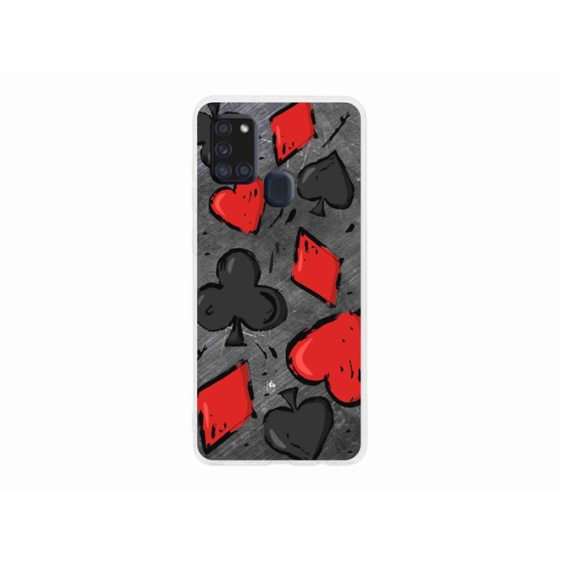 Zselés borítás mmCase Samsung Galaxy A21s készülékhez - kártya 1