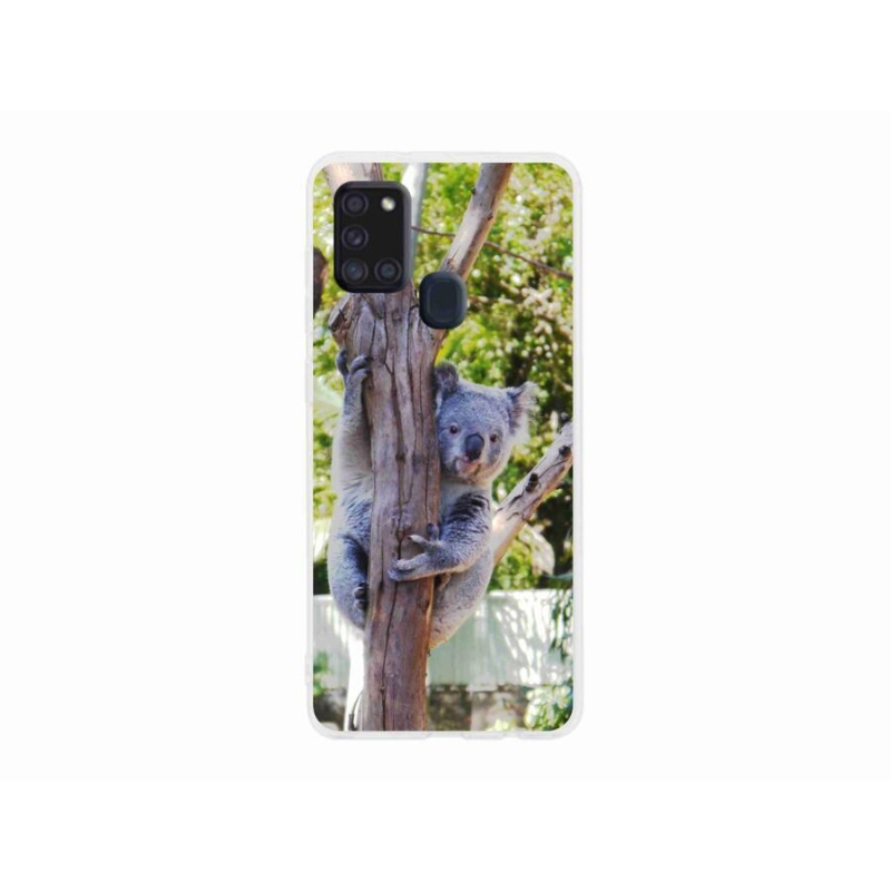 Gél védőhuzat mmCase Samsung Galaxy A21s készülékhez - koala