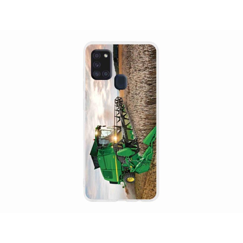 Zselés borítás mmCase Samsung Galaxy A21s készülékhez - kombinált