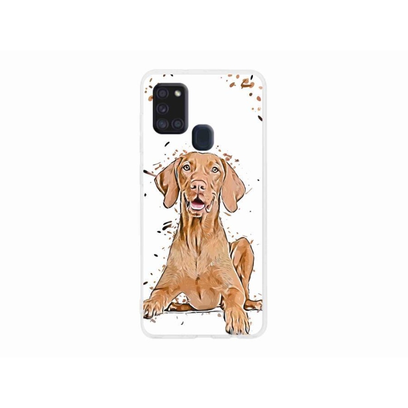Zselés borítás mmCase Samsung Galaxy A21s készülékhez - maďar