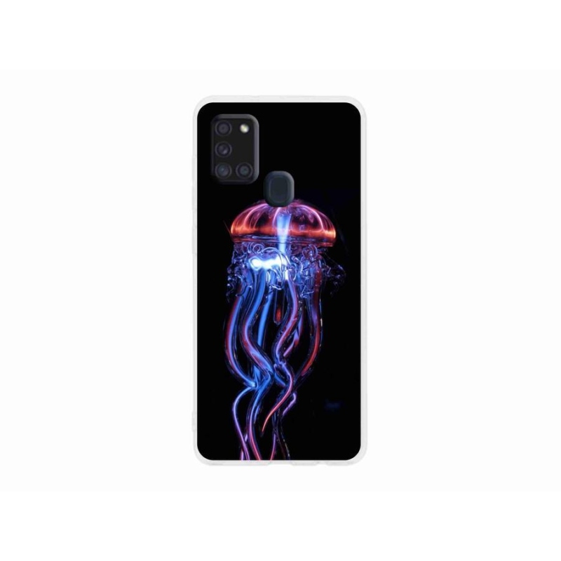 Zselés borítás mmCase Samsung Galaxy A21s készülékhez - medúza