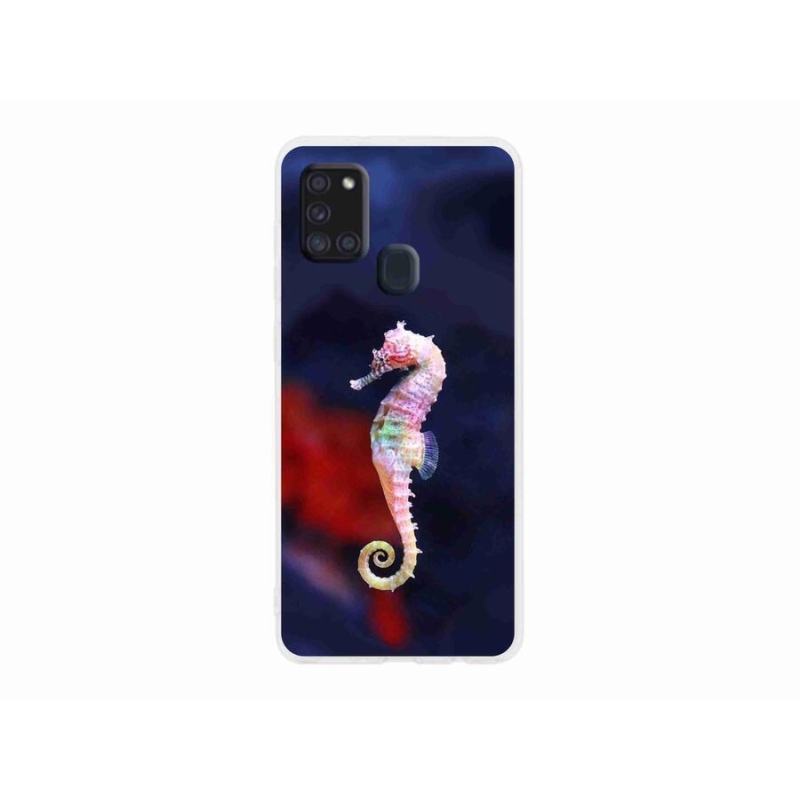 Zselés borítás mmCase Samsung Galaxy A21s készülékhez - csikóhal