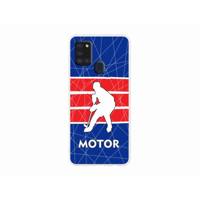 Gél védőburkolat mmCase Samsung Galaxy A21s készülékhez - Motor