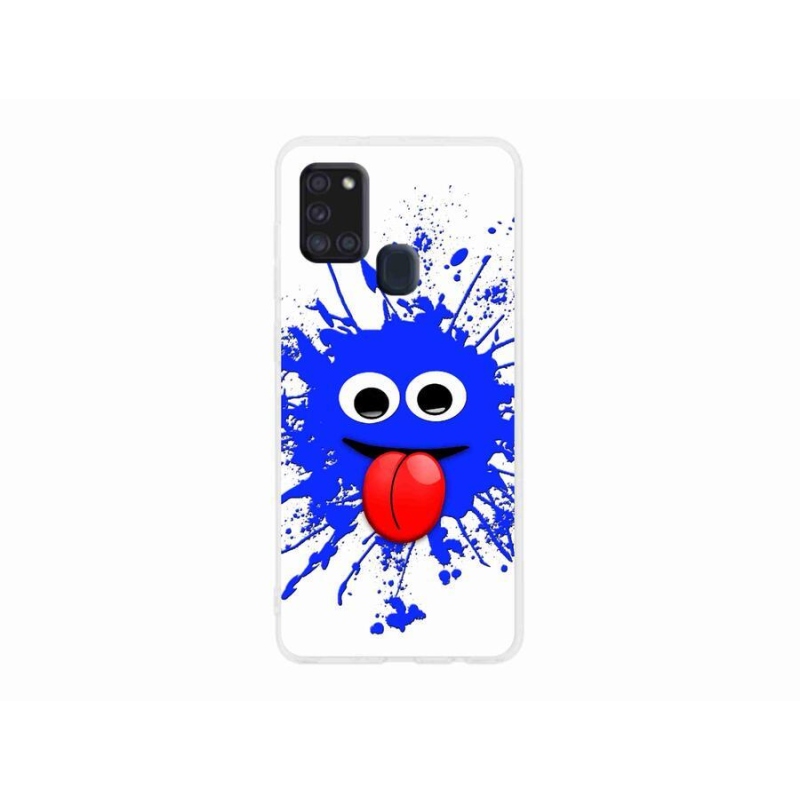 Zselés borítás mmCase Samsung Galaxy A21s készülékhez - szellem