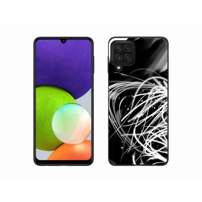 Gél védőburkolat mmCase Samsung Galaxy A22 4G - absztrakt 2