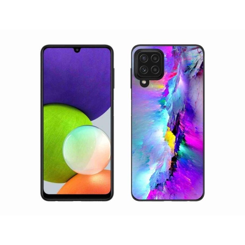 Gél borítás mmCase Samsung Galaxy A22 4G - absztrakt