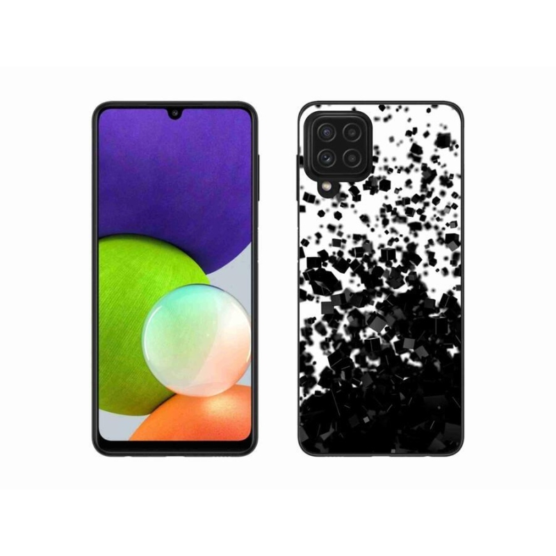 Zselés borítás mmCase Samsung Galaxy A22 4G - absztrakt minta 1